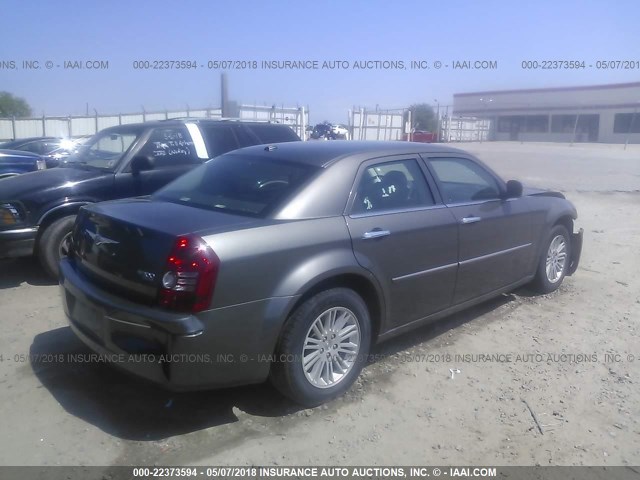 2C3CA5CV1AH225690 - 2010 CHRYSLER 300 TOURING GRAY photo 4