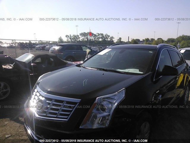 3GYFNBE36GS505662 - 2016 CADILLAC SRX LUXURY COLLECTION BLACK photo 2