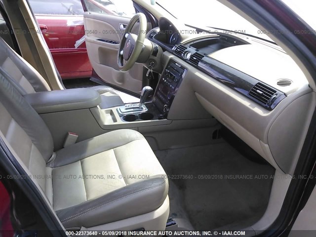 1MEHM42137G603559 - 2007 MERCURY MONTEGO PREMIER MAROON photo 5