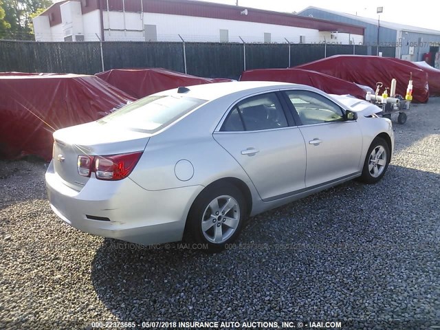 1G11B5SA7DF355759 - 2013 CHEVROLET MALIBU LS 银色 照片 4