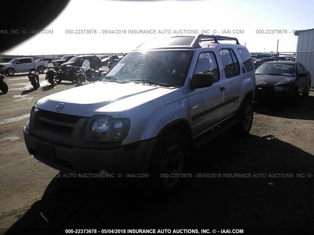 5N1ED28YX4C610424 - 2004 NISSAN XTERRA XE/SE SILVER photo 2