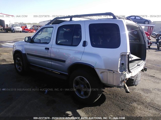 5N1ED28YX4C610424 - 2004 NISSAN XTERRA XE/SE SILVER photo 3