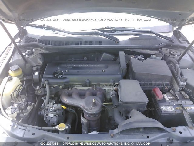 4T1BE46K67U047798 - 2007 TOYOTA CAMRY NEW GENERAT CE/LE/XLE/SE GRAY photo 10