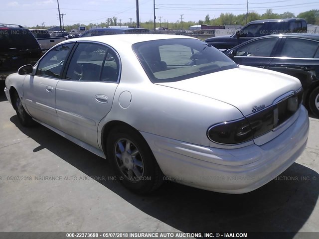 1G4HR54K33U219268 - 2003 BUICK LESABRE LIMITED WHITE photo 3