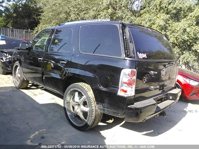 1GYEK63NX2R102523 - 2002 CADILLAC ESCALADE LUXURY შავი ფოტო 3