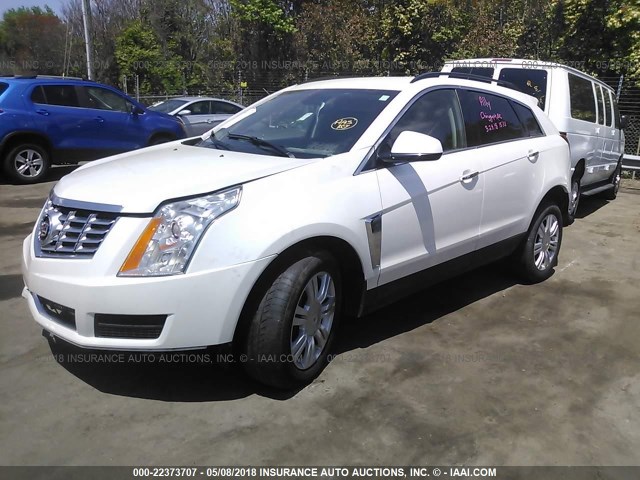 3GYFNAE31FS568127 - 2015 CADILLAC SRX WHITE photo 2