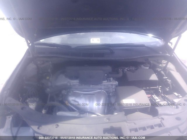 4T1BF1FK9GU211007 - 2016 TOYOTA CAMRY LE/XLE/SE/XSE BLACK photo 10