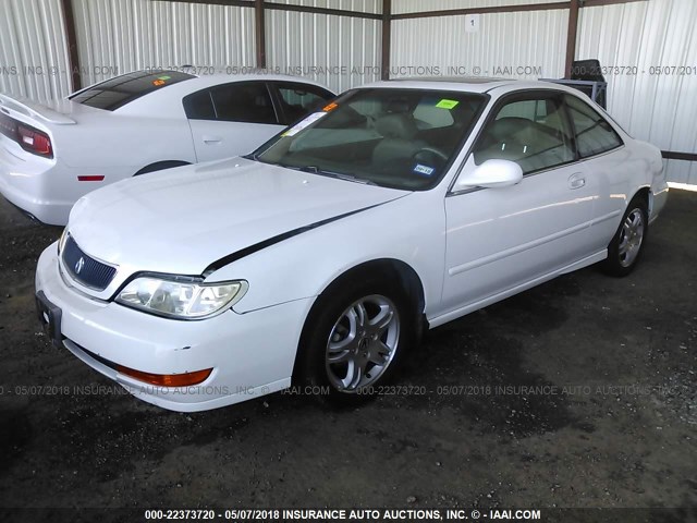 19UYA3253XL004919 - 1999 ACURA 2.3CL WHITE photo 2