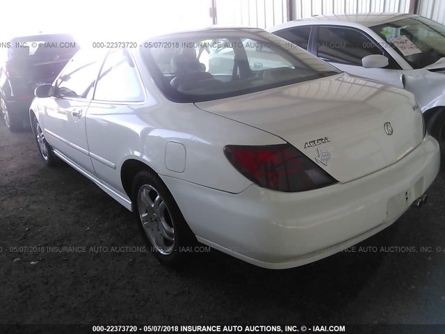 19UYA3253XL004919 - 1999 ACURA 2.3CL WHITE photo 3