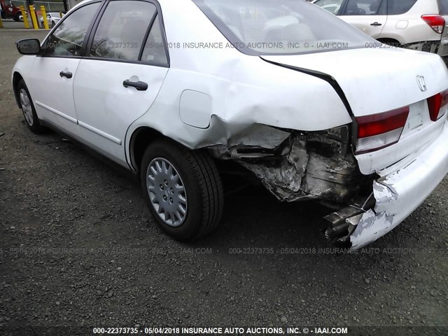 JHMCM56124C037097 - 2004 HONDA ACCORD DX WHITE photo 3