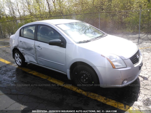 3N1AB61E58L762320 - 2008 NISSAN SENTRA 2.0/2.0S/2.0SL SILVER photo 1