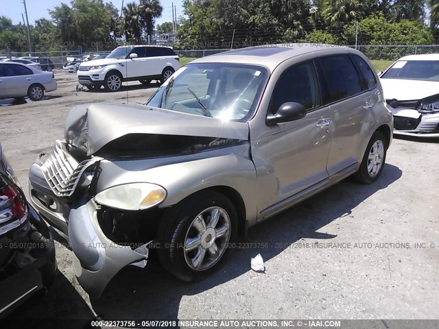 3C8FY68BX2T372204 - 2002 CHRYSLER PT CRUISER LIMITED/DREAM CRUISER GOLD photo 2