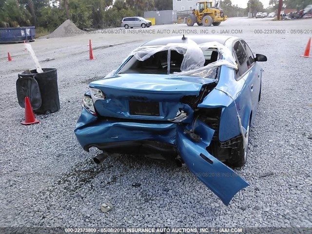 WAUDF78E08A118738 - 2008 AUDI A4 2.0T QUATTRO BLUE photo 6