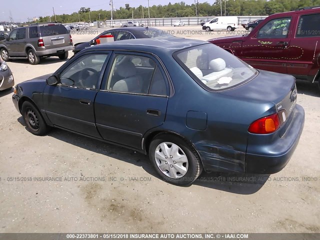 1NXBR12E6XZ151551 - 1999 TOYOTA COROLLA VE/CE/LE 绿色 照片 3