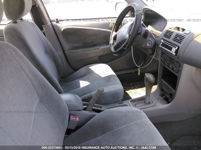 1NXBR12E6XZ151551 - 1999 TOYOTA COROLLA VE/CE/LE 绿色 照片 5