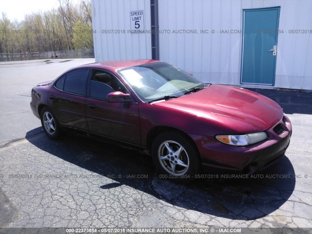 1G2WK52J62F135656 - 2002 PONTIAC GRAND PRIX SE RED photo 1