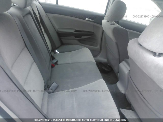 JHMCP26468C011530 - 2008 HONDA ACCORD LXP SILVER photo 8