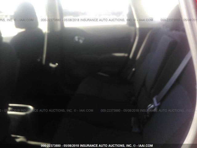 3N1CE2CPXEL395613 - 2014 NISSAN VERSA NOTE S/S PLUS/SV/SL RED photo 8