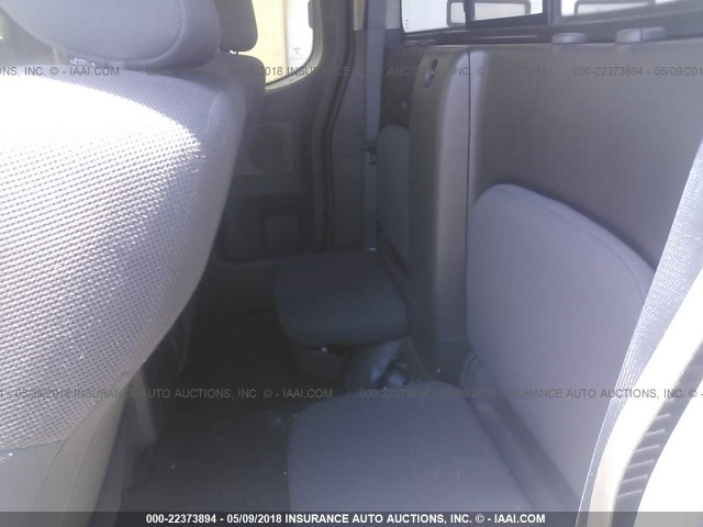 1N6BD06T15C432646 - 2005 NISSAN FRONTIER KING CAB XE SILVER photo 8