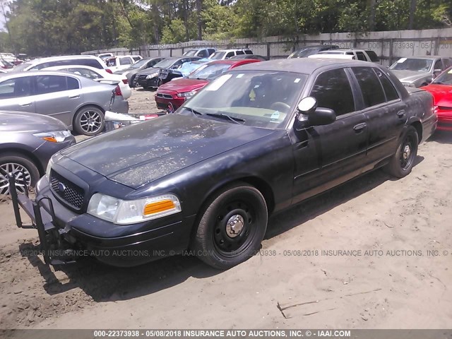 2FAHP71W07X136897 - 2007 FORD CROWN VICTORIA POLICE INTERCEPTOR BLACK photo 2