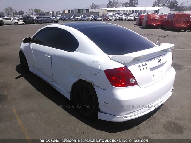 JTKDE177970175801 - 2007 TOYOTA SCION TC 白色 照片 3