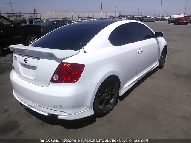 JTKDE177970175801 - 2007 TOYOTA SCION TC 白色 照片 4