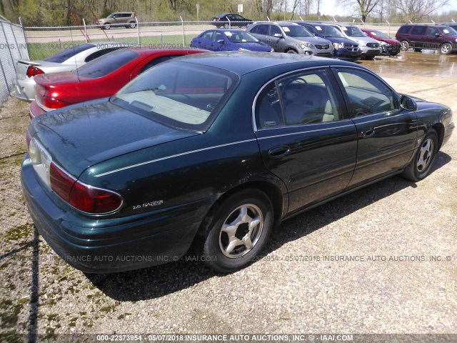 1G4HP54K1Y4115990 - 2000 BUICK LESABRE CUSTOM GREEN photo 4