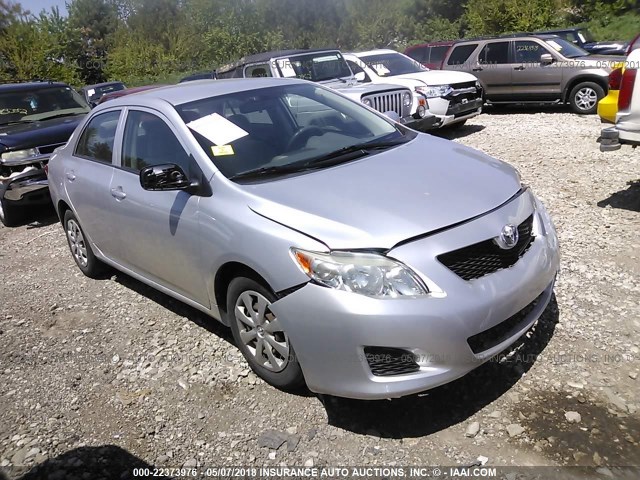 JTDBL40E89J017574 - 2009 TOYOTA COROLLA LE/XLE SILVER photo 1