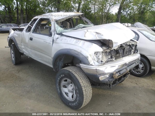 5TEWM72N73Z218926 - 2003 TOYOTA TACOMA XTRACAB SILVER photo 6