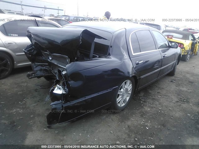 2LNBL8EV3BX754707 - 2011 LINCOLN TOWN CAR EXECUTIVE L BLACK photo 4