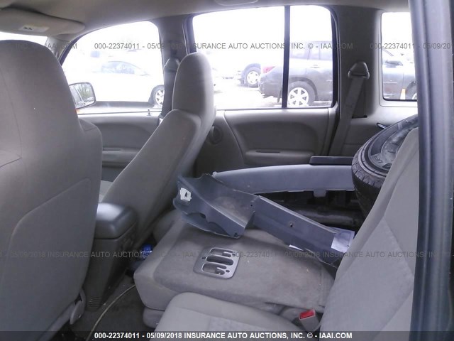 1J4GK48K85W704175 - 2005 JEEP LIBERTY SPORT 灰色 照片 8