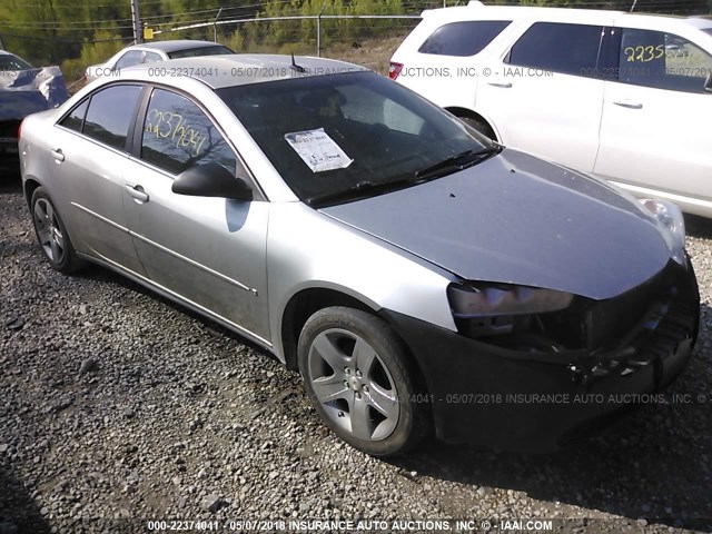 1G2ZG57B884118748 - 2008 PONTIAC G6 SE SILVER photo 1