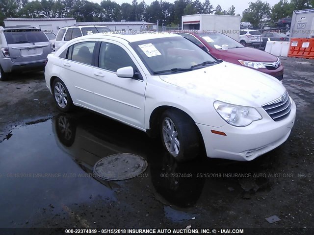 1C3LC56R87N520911 - 2007 CHRYSLER SEBRING TOURING WHITE photo 1