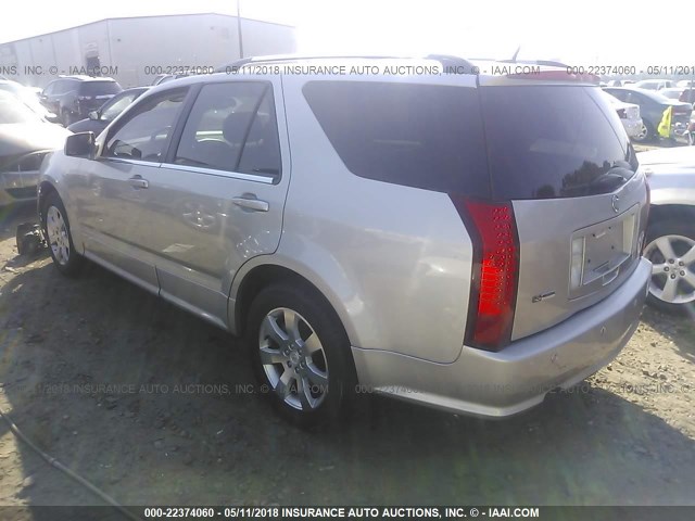 1GYEE63A770149203 - 2007 CADILLAC SRX SILVER photo 3