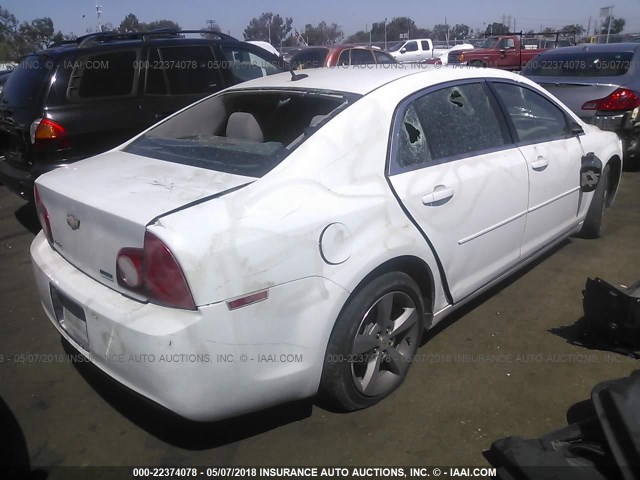 1G1ZC5EU0BF132837 - 2011 CHEVROLET MALIBU 1LT 白色 照片 4