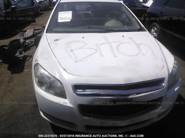 1G1ZC5EU0BF132837 - 2011 CHEVROLET MALIBU 1LT 白色 照片 6