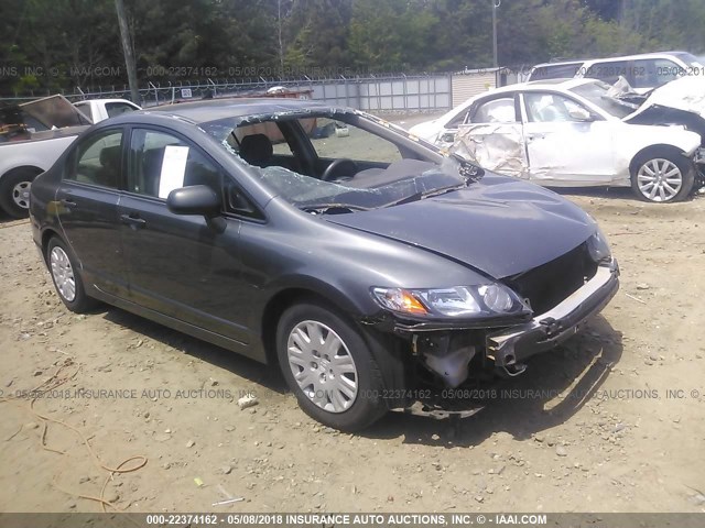 2HGFA16369H323817 - 2009 HONDA CIVIC VP SILVER photo 1