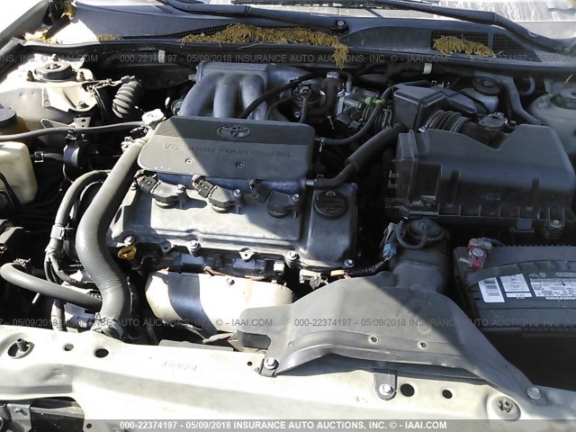 4T1BF32KX2U010615 - 2002 TOYOTA CAMRY LE/XLE/SE 银色 照片 10