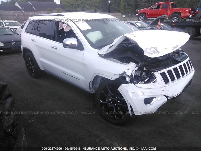 1C4RJEBG4FC815997 - 2015 JEEP GRAND CHEROKEE LIMITED WHITE photo 1