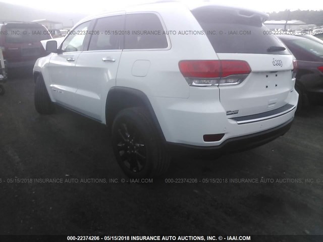 1C4RJEBG4FC815997 - 2015 JEEP GRAND CHEROKEE LIMITED WHITE photo 3