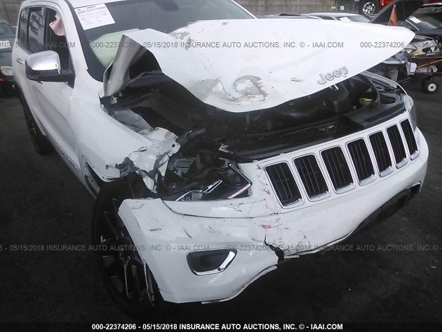 1C4RJEBG4FC815997 - 2015 JEEP GRAND CHEROKEE LIMITED WHITE photo 6