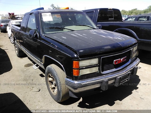 1GTEK19R7TE525040 - 1996 GMC SIERRA K1500 BLACK photo 1