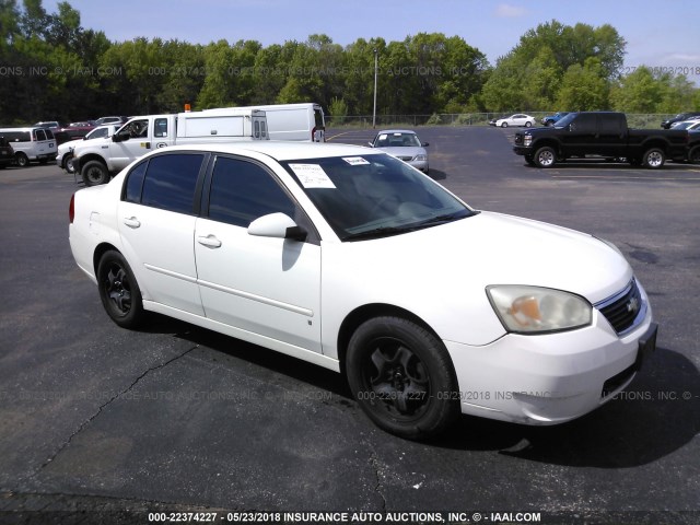 1G1ZT58N98F103110 - 2008 CHEVROLET MALIBU LT/CLASSIC WHITE photo 1