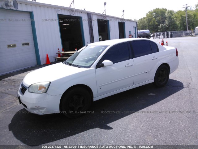 1G1ZT58N98F103110 - 2008 CHEVROLET MALIBU LT/CLASSIC WHITE photo 2