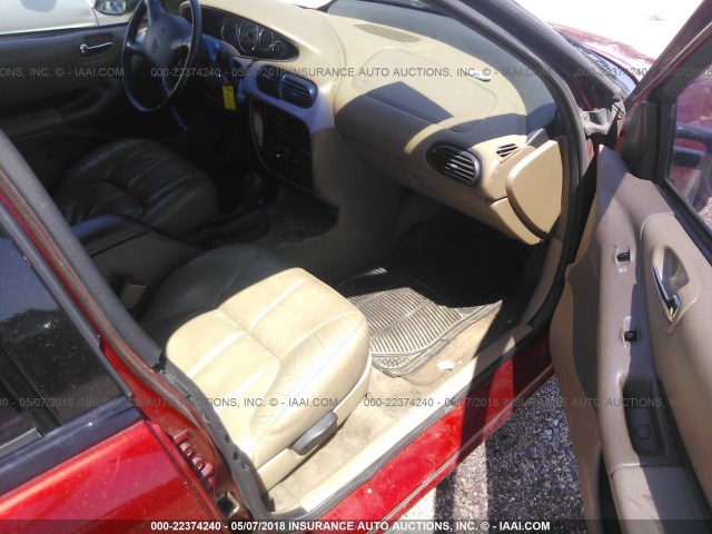 1C3EJ56HXXN683114 - 1999 CHRYSLER CIRRUS LXI RED photo 5