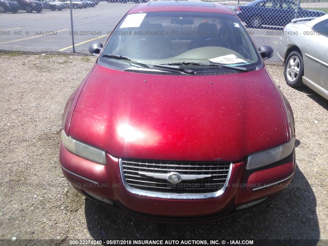 1C3EJ56HXXN683114 - 1999 CHRYSLER CIRRUS LXI RED photo 6