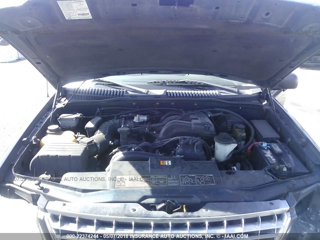 1FMZU63KX3UC78490 - 2003 FORD EXPLORER XLT/XLT SPORT/NBX BLUE photo 10