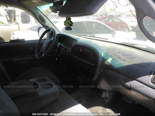 5TBRN34161S190763 - 2001 TOYOTA TUNDRA ACCESS CAB SR5 WHITE photo 5