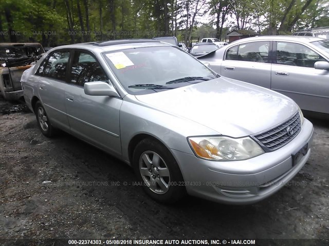 4T1BF28B53U309755 - 2003 TOYOTA AVALON XL/XLS SILVER photo 1