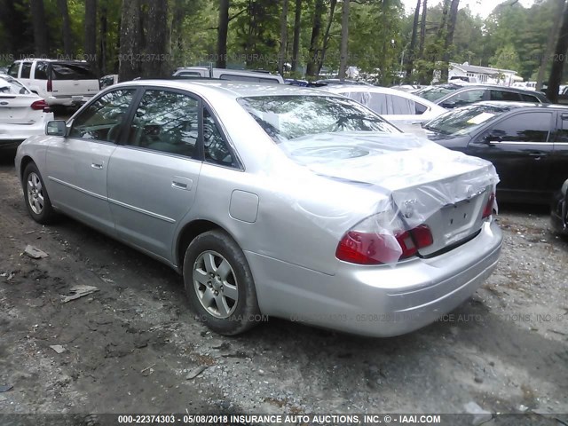 4T1BF28B53U309755 - 2003 TOYOTA AVALON XL/XLS SILVER photo 3